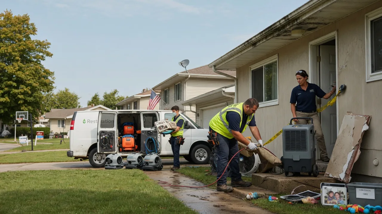 Water Damage Restoration in Tioga, ND near me